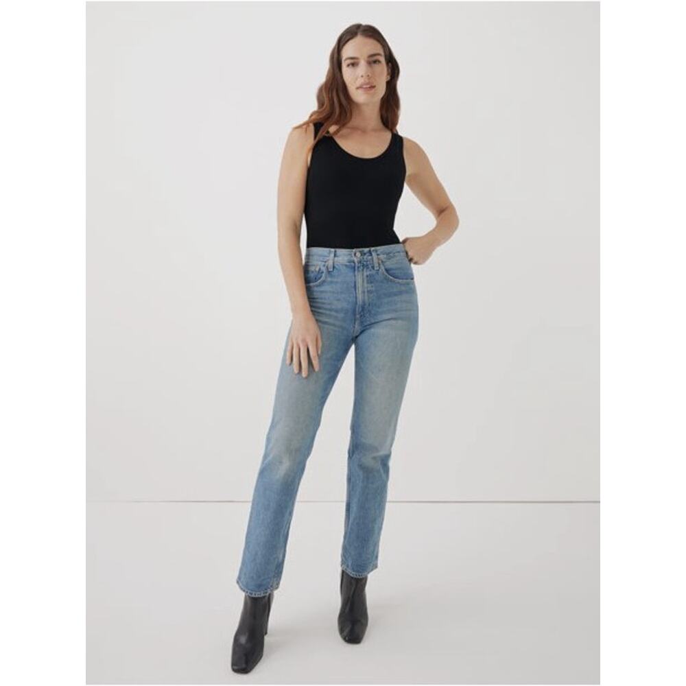 NWT Pact Sz L Black Everyday Scoop Neck Bodysuit Organic Cotton Snap Crotch - Picture 3 of 8